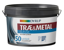 Dyrup Classic Træ & Metal 50 hvid 2,25 liter